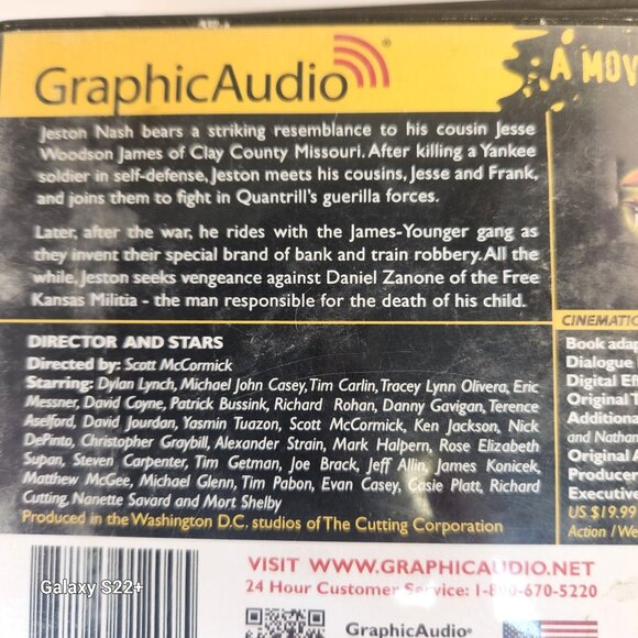 Jeston Nash GraphicAudio CD Set 1-4 & 6 Ralph Cotton Western Audiobooks • Collec - Picture 9 of 13